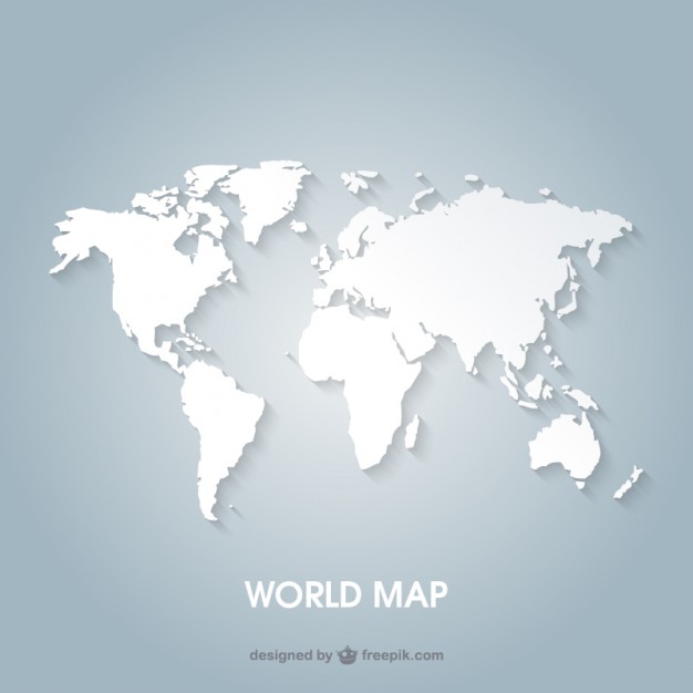 world map vector free download