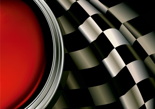 Abstract flags vector background