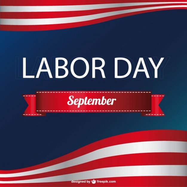 American Labor’s day vector