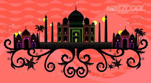 Architectural Series -045 monuments pattern_