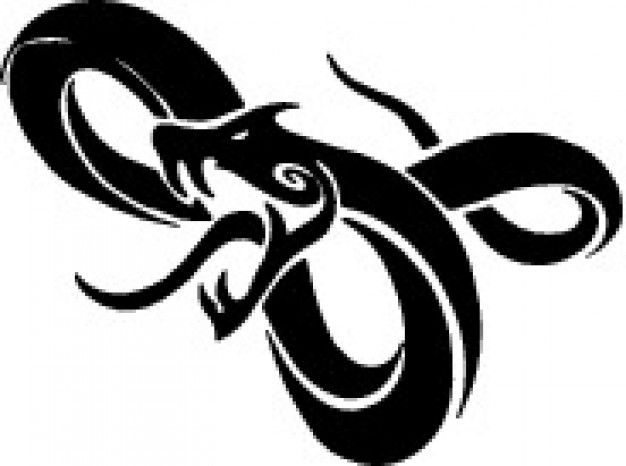 Attacking snake