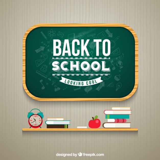 Back to school elements