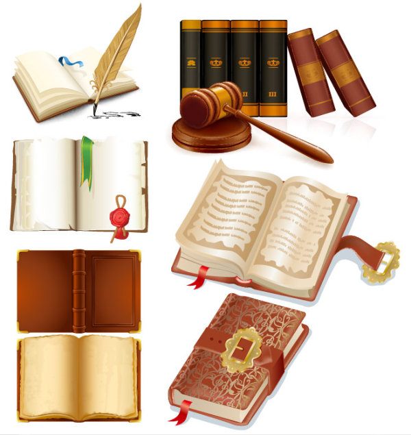 Books of the vector material