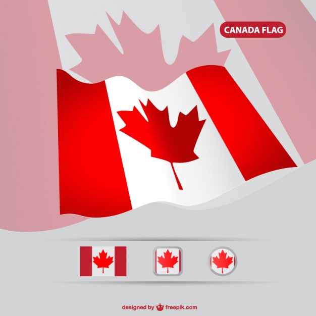 Canada vector flag