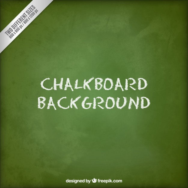 Chalkboard background