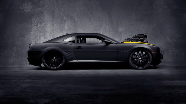 Chevrolet Camaro Black Concept – Desktop Wallpapers HD Free Backgrounds