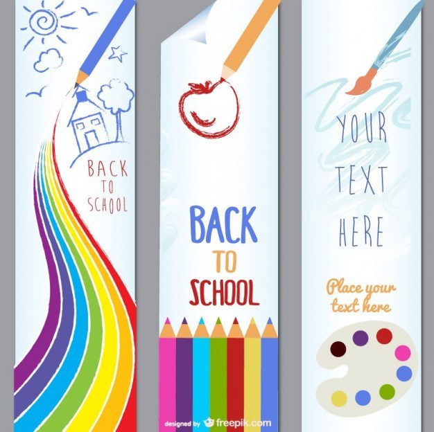 children lovely painting theme vector material  Vector | Free Download