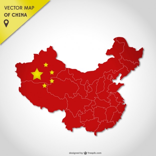 China vector map   Vector | Free Download