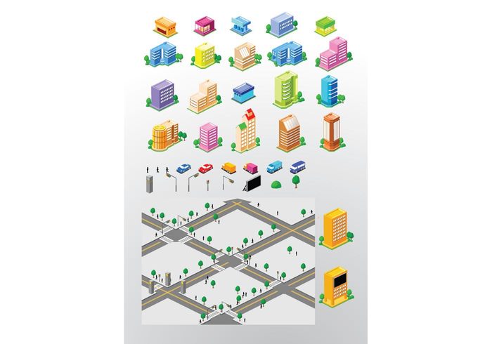 City Building Vectors