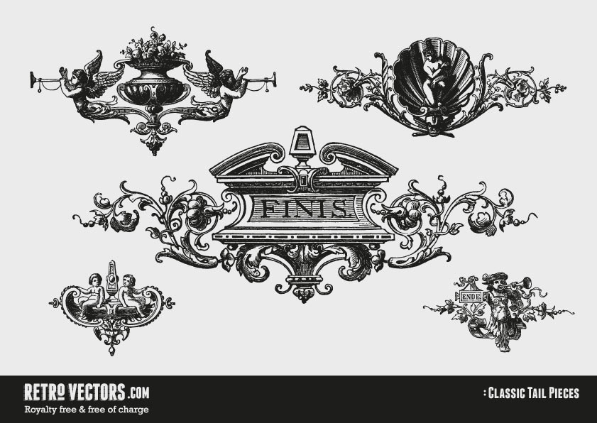 Classic Vector Ornaments