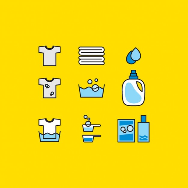 Cleaning services icons vector set  Vector | Free Download