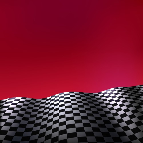 Colored background with checkered flag vectors 06