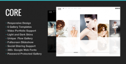 Core Minimalist Photography Portfolio – WordPress | ThemeForest