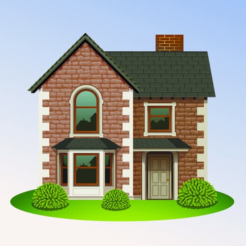 Creative of Houses design elements vector 04