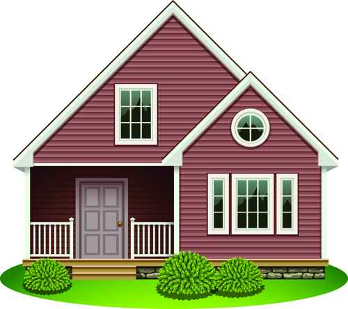 Creative of Houses design elements vector 01