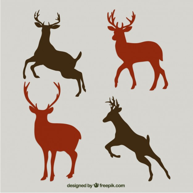 deer silhouettes
