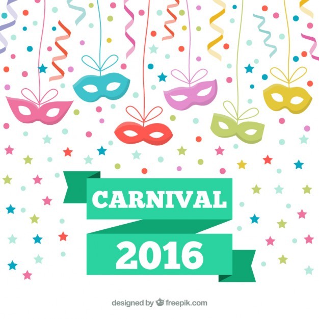 Eye masks for carnival 2016