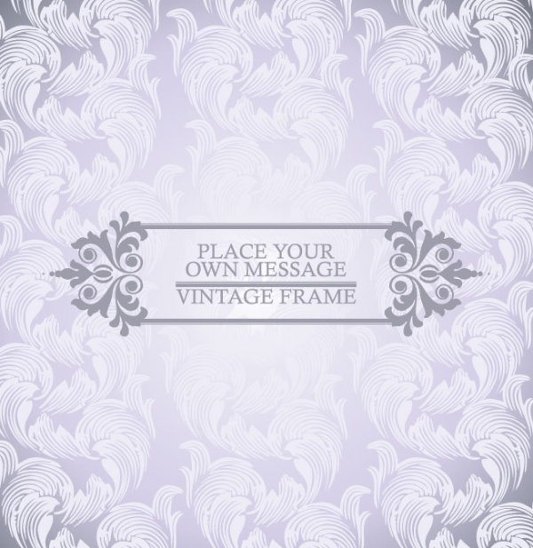 Floral pattern Template 03 Vector