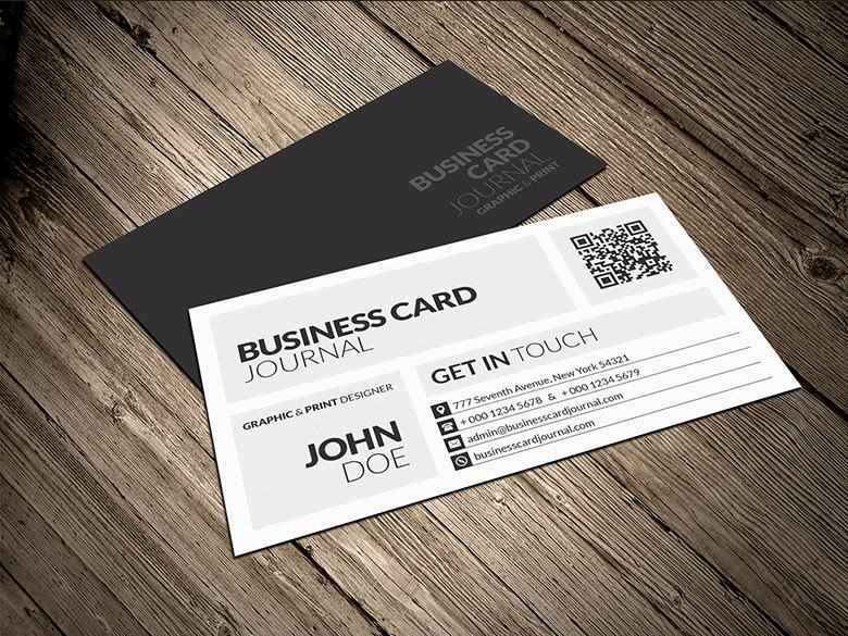 Free Modern Metro Business Card Template | Web Design Freebies