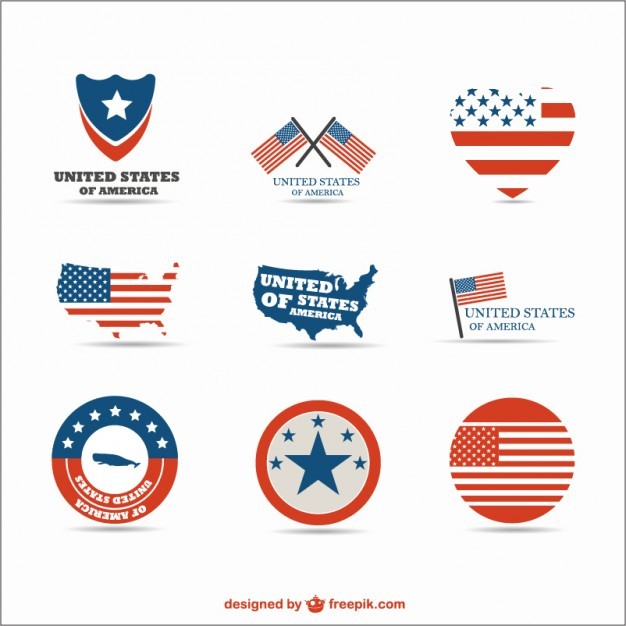 Free USA symbols collection