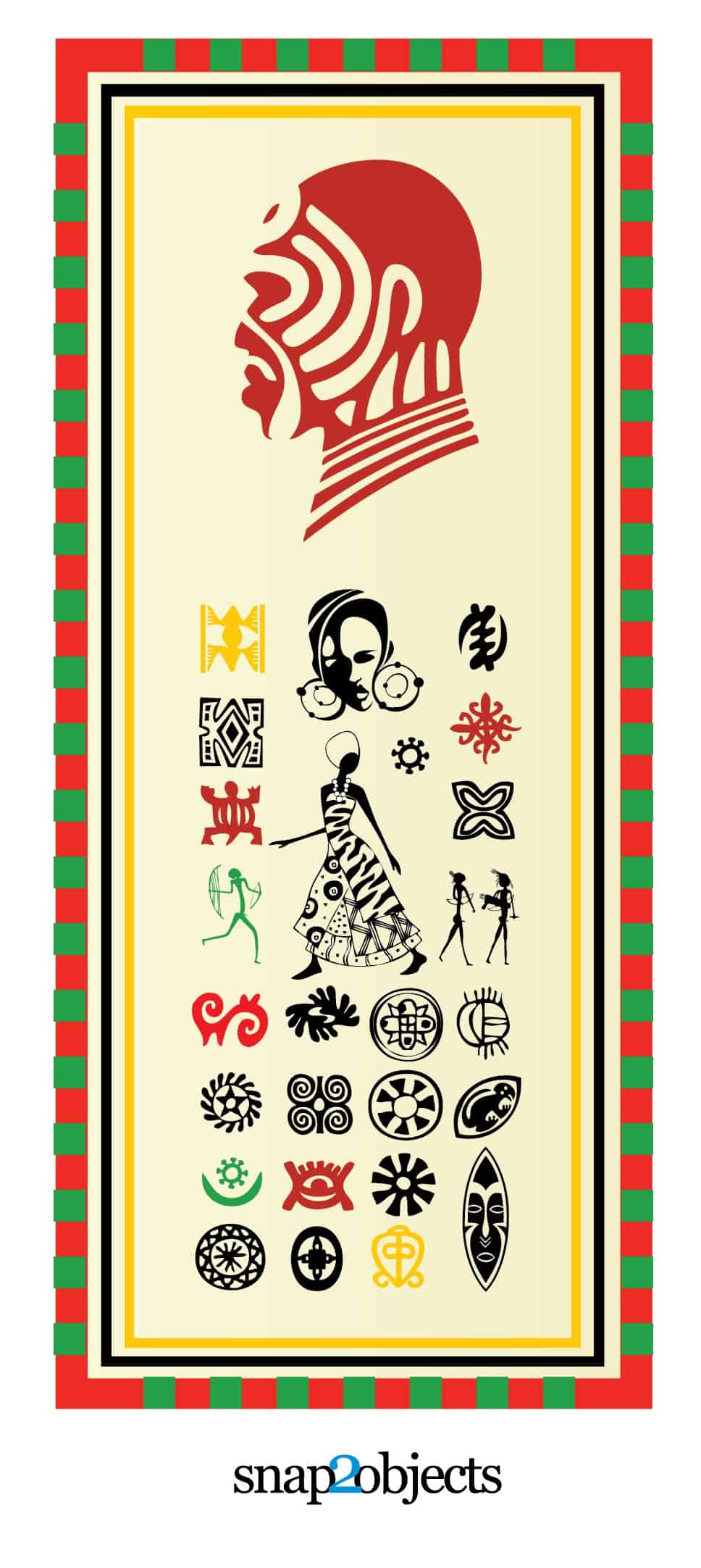 Free Vector African Elements