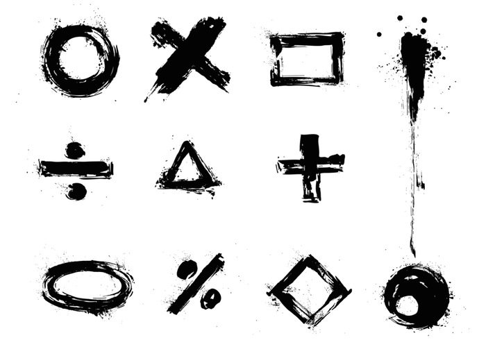 Grunge Vector Sign and Symbol Pack – Download Free Vector Art, Stock Graphics & Images