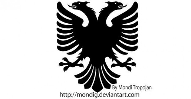 Heraldic Eagle Vector Silhouettes
