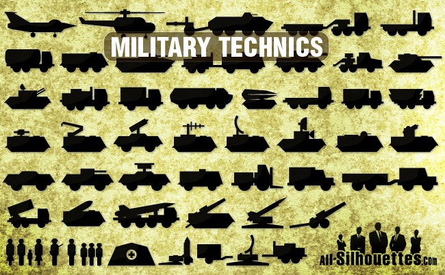 Icons of military technics