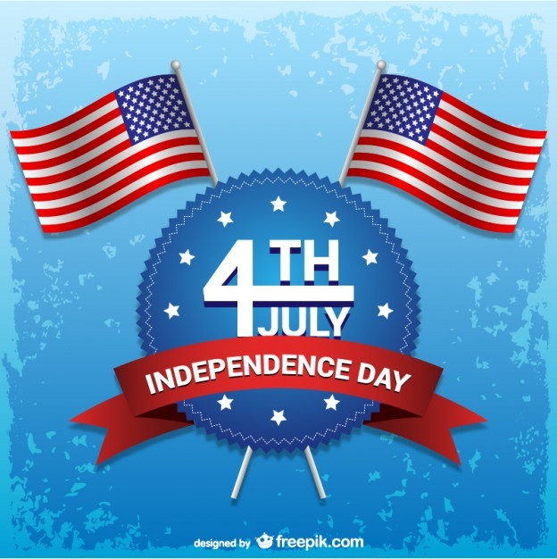Independence day 4th of july vector