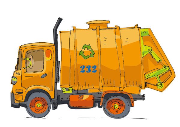 Lovely Hand draw Cartoon car vector set 03