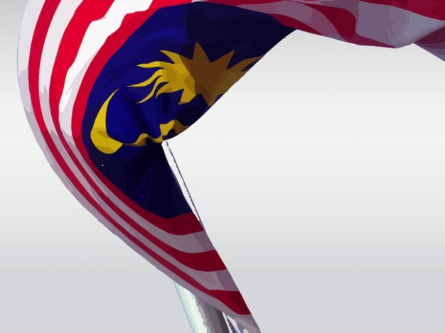 Malaysia flag vector