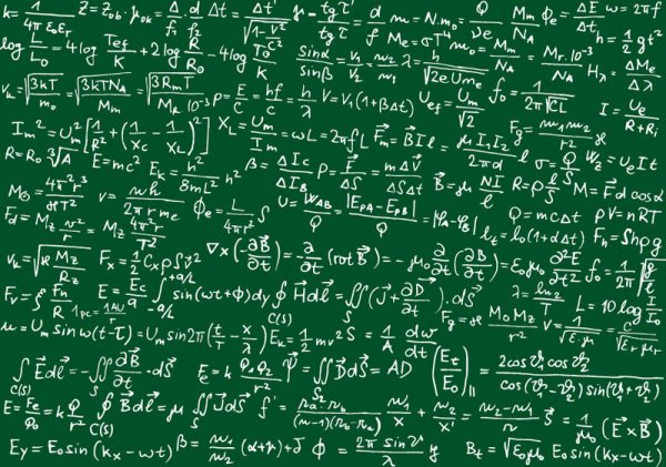 Mathematical formula Handwritten edition 01 vector