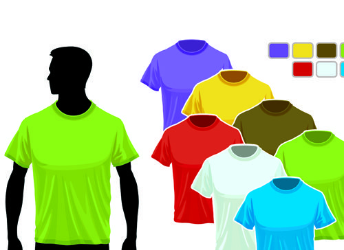 Mens and womens clothing design elements 04