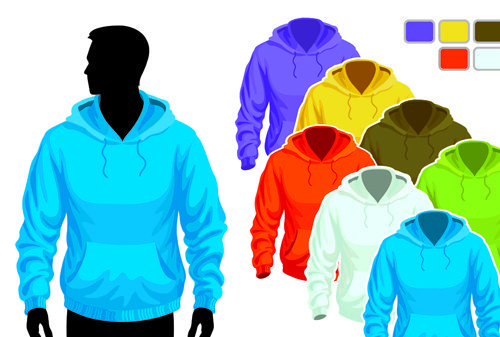 Mens and womens clothing design elements 03