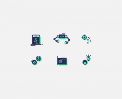 Mobile App Mini Icons | IconStore