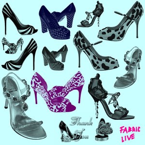 My Beautiful Shoes Photoshop Brushes