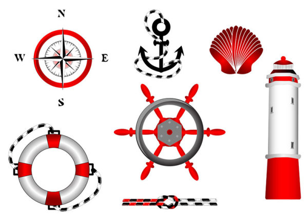 Navigation design elements vector Labels 03