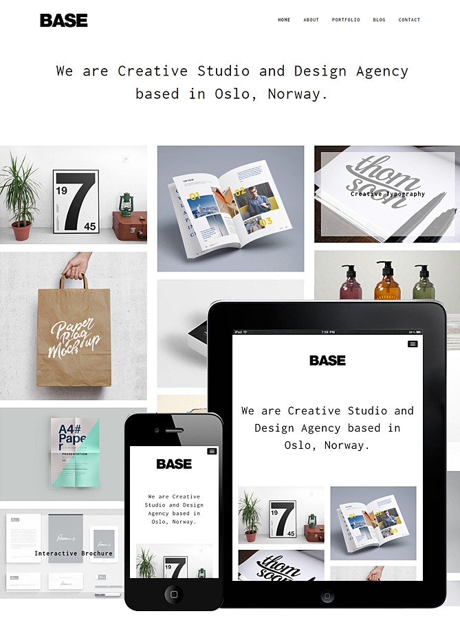 Base Responsive Theme WordPress