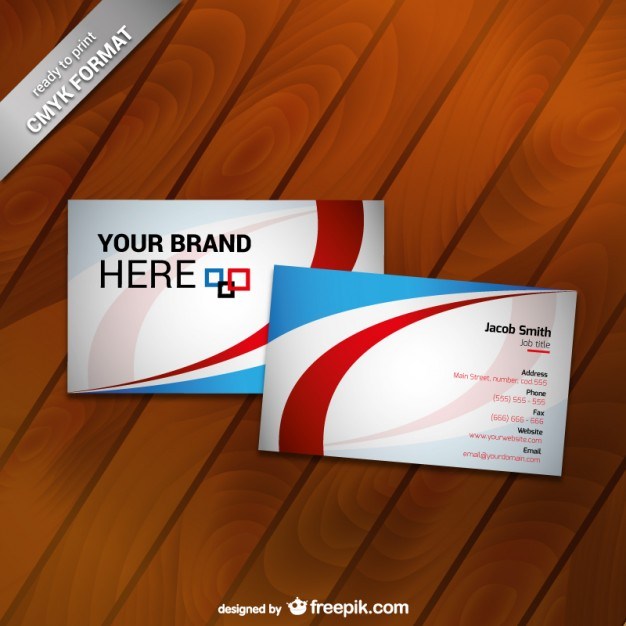 Printable business card template  Vector | Free Download png