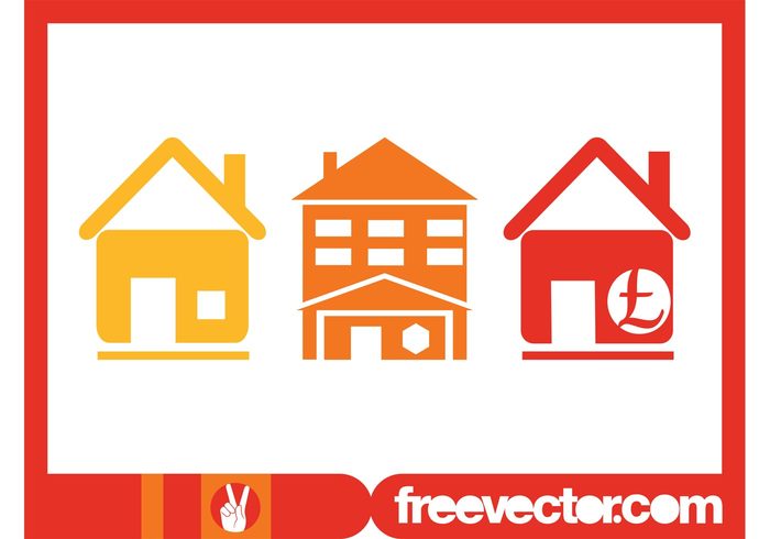 Real Estate Icons Graphics