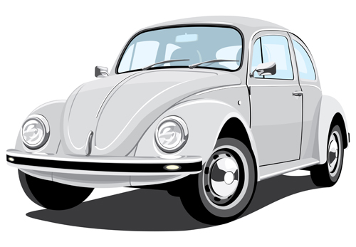 Realistic car creative design vector template 21