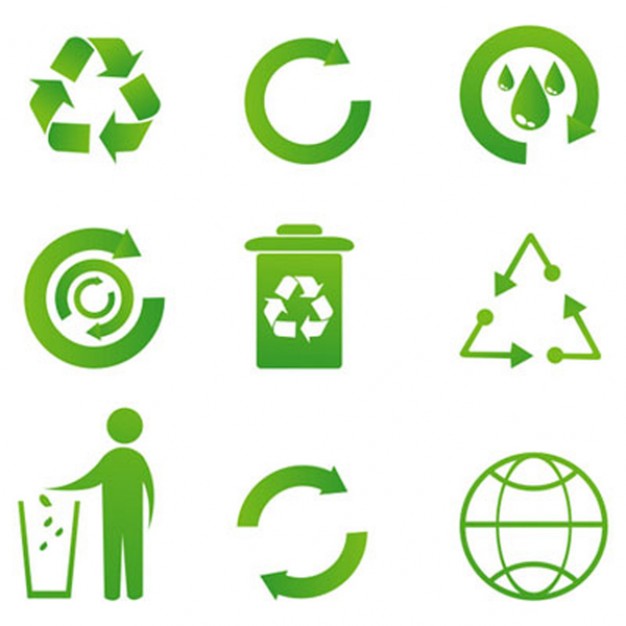 Recycle Icon Vectors  Vector | Free Download