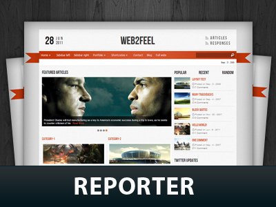 Reporter  WordPress Themes