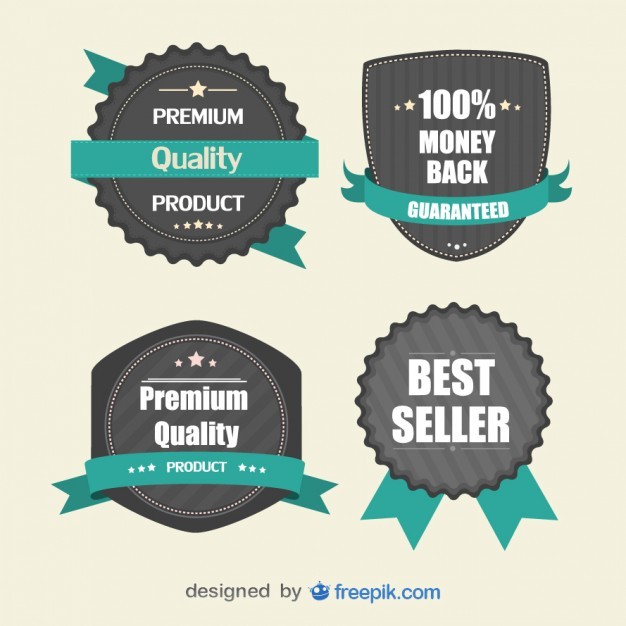 Retro Stickers for Marketing   Vector | Free Download