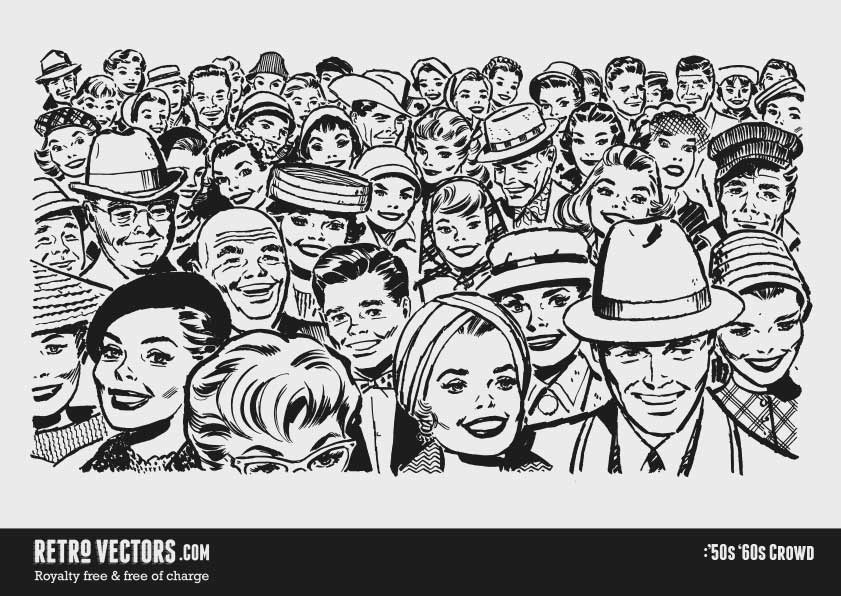 ’50s Crowd
