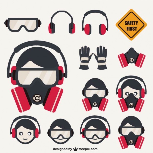 Safety elements pack  Vector | Free Download