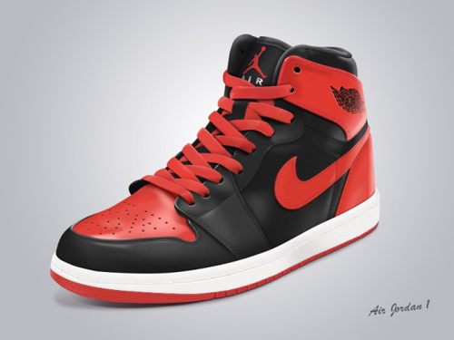 Shoe nike psd template