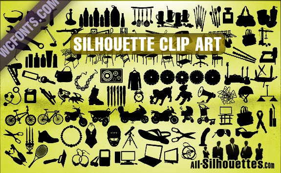 Silhouette Clip Art – All-Silhouettes