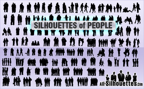 Silhouettes of people – All-Silhouettes