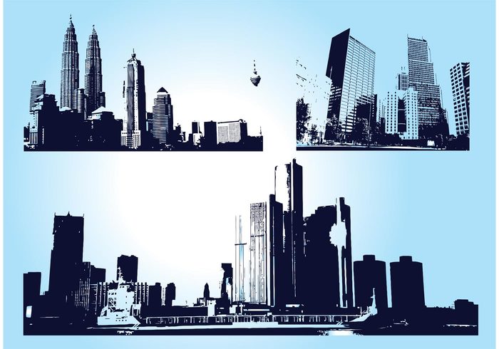 Skyscraper City Graphics